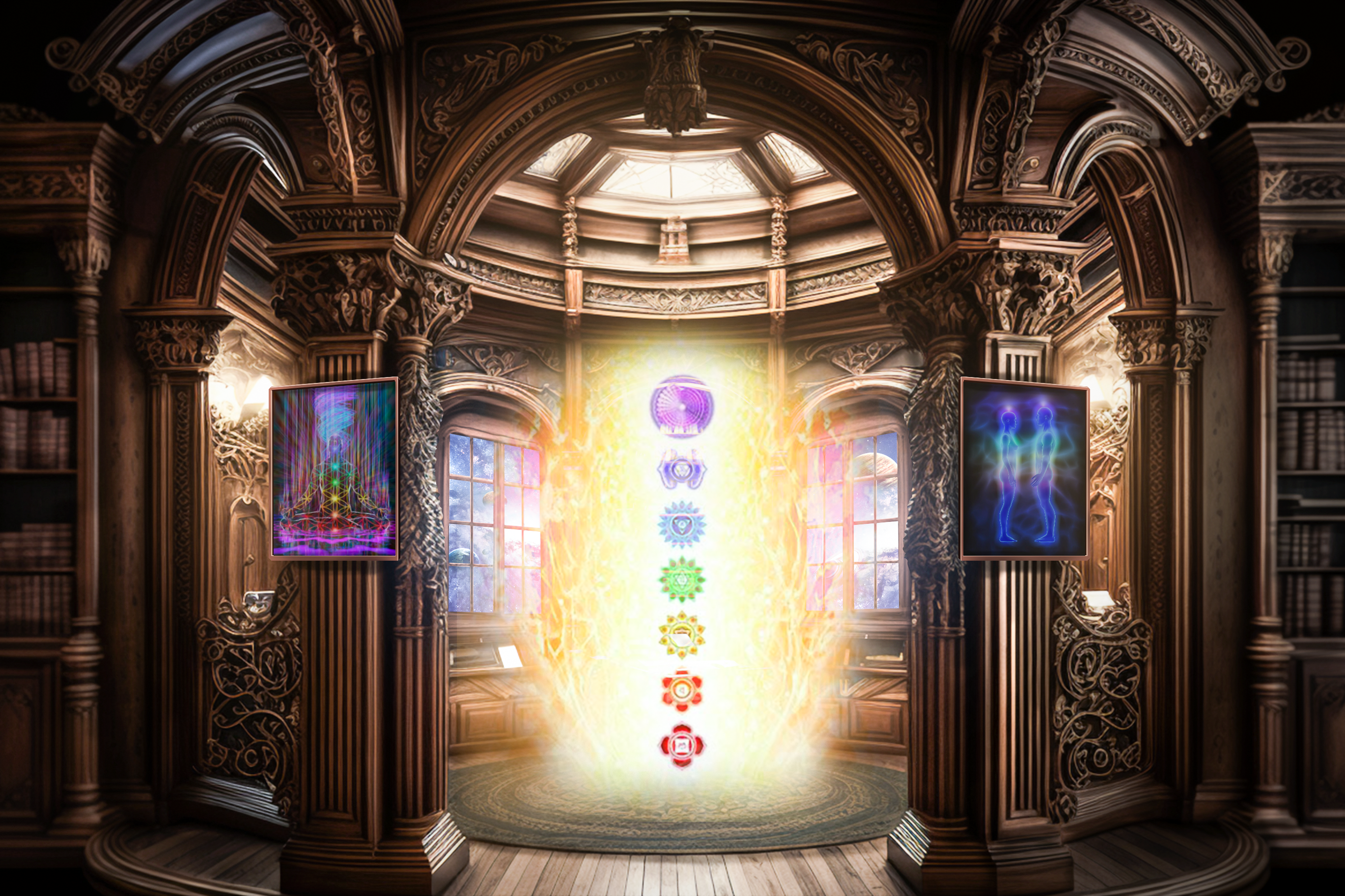healing tempel gelb